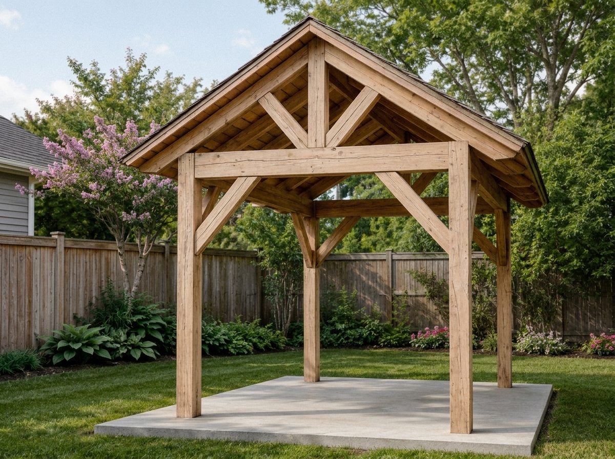Modern pavilion render